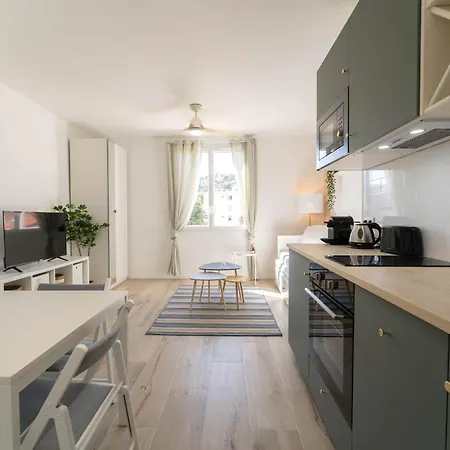 1 Pf2 Joli Studio, Proche Tramway, Wifi 91 Gambetta Appartement