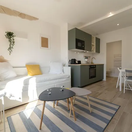 1 Pf2 Joli Studio, Proche Tramway, Wifi 91 Gambetta Appartement Nice